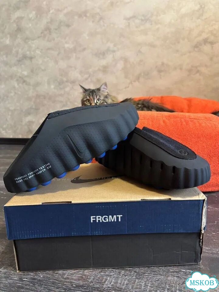 Тапочки летние Nike mind 001 Fragment Оригинал фото 1