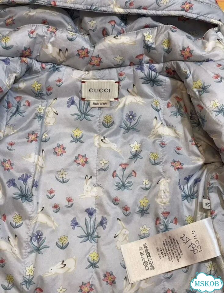 Gucci куртка для девочки оригинал фото 3