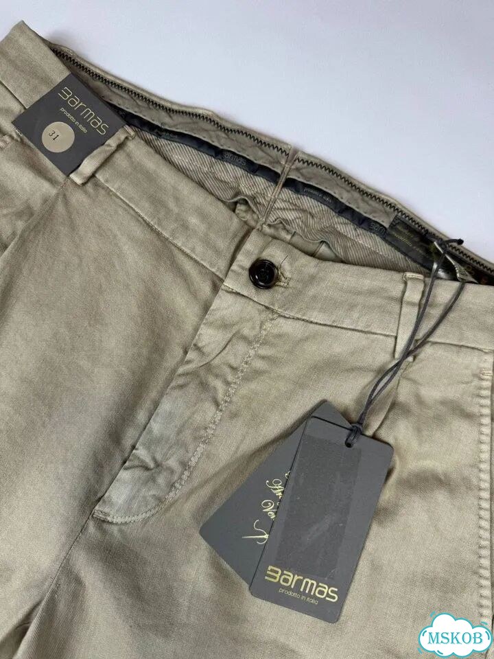 Barmas uomo pantalone tessuto фото 2