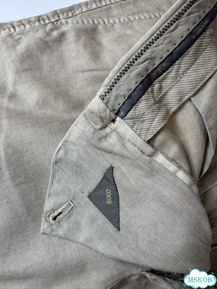 Barmas uomo pantalone tessuto фото 4