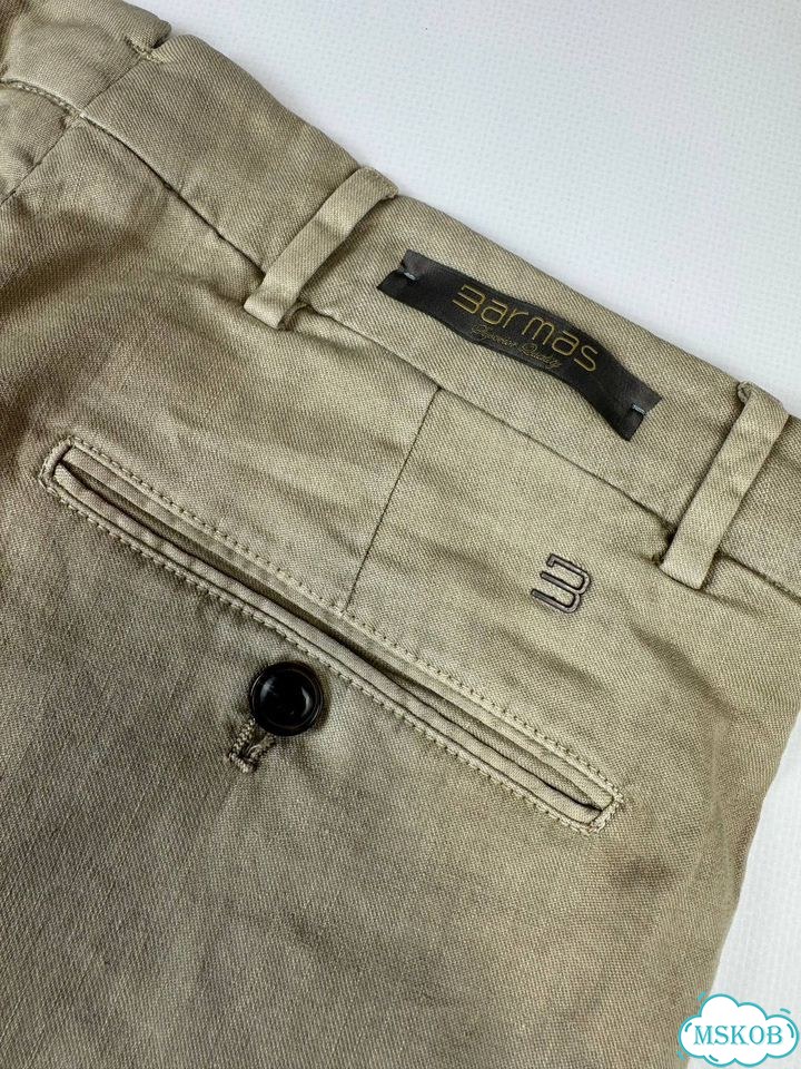 Barmas uomo pantalone tessuto фото 6