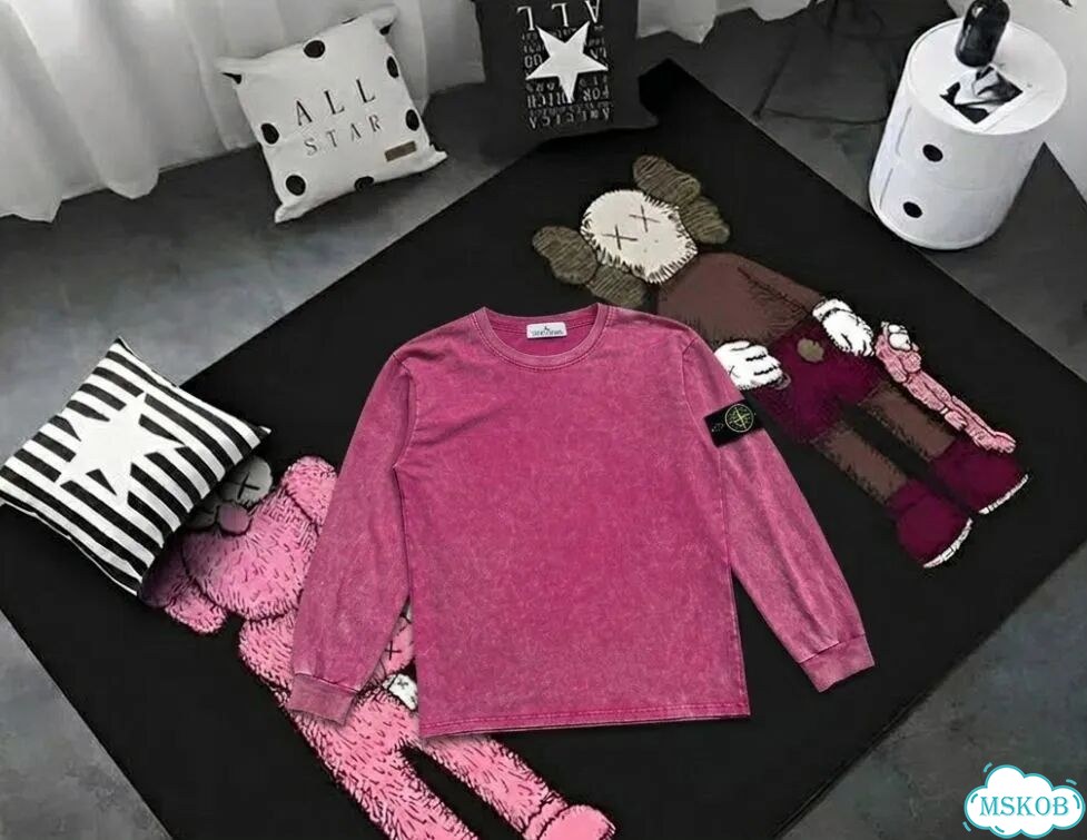 Лонгслив Stone island off dye фото 1