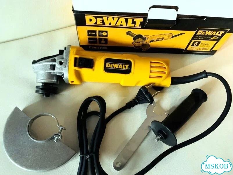Ушм болгарка с регулировкой оборотов Dewalt фото 1