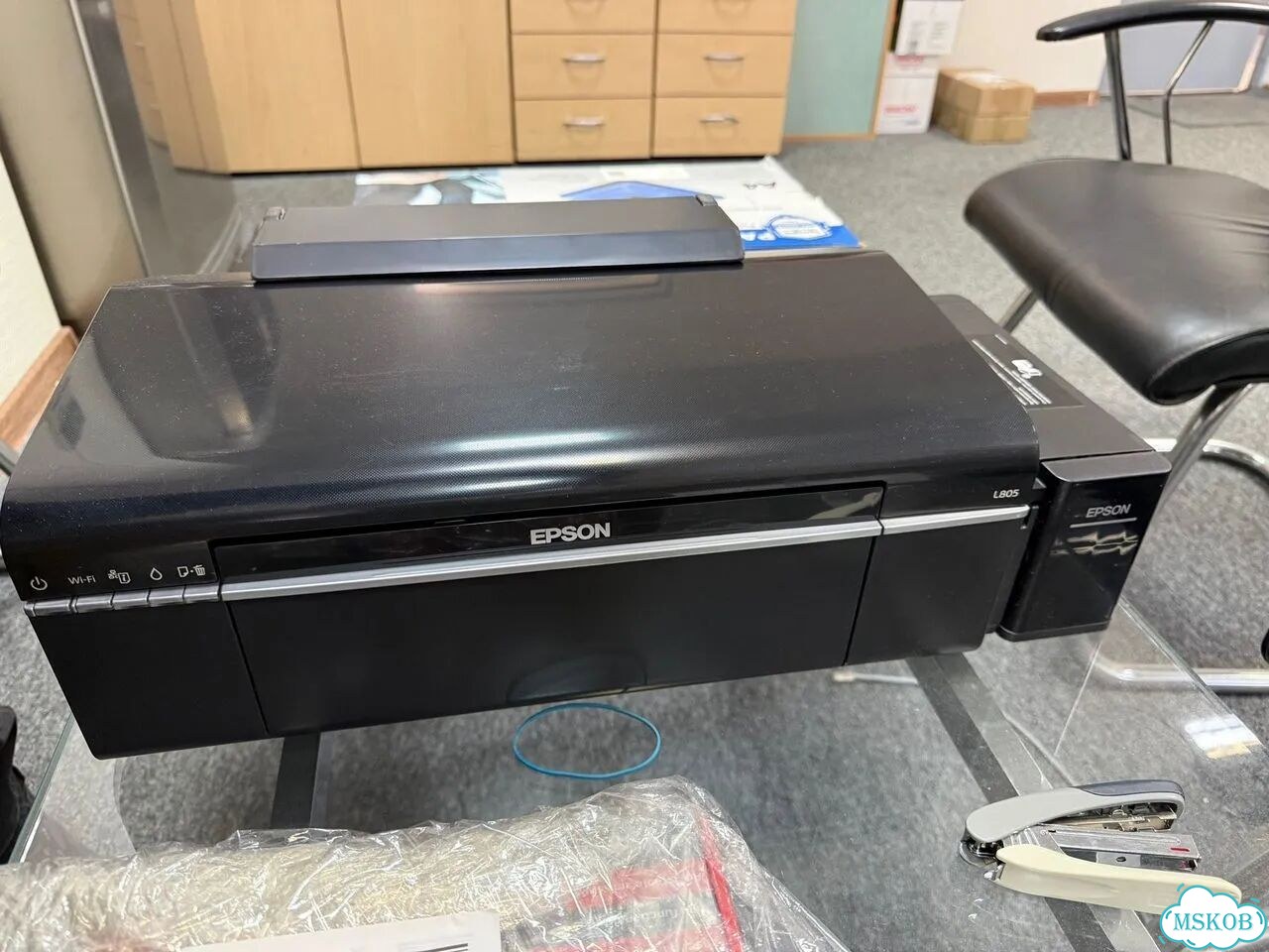 Принтер epson L805 c резаком для бумаги и бусагой фото 1