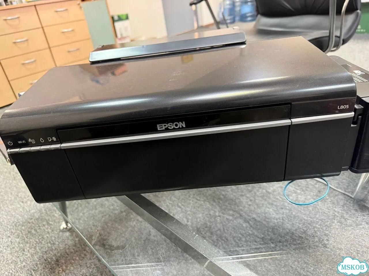 Принтер epson L805 c резаком для бумаги и бусагой фото 2
