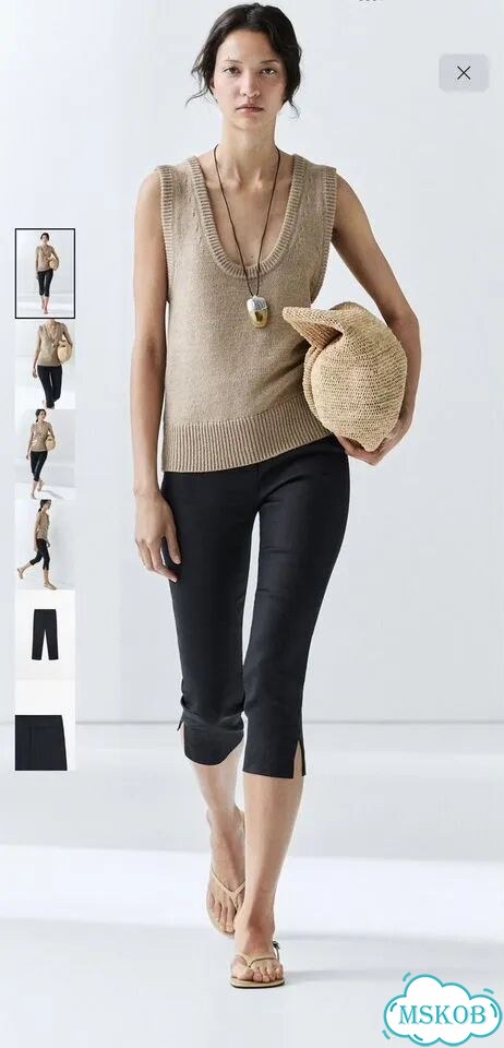 Брюки капри Massimo Dutti S фото 1
