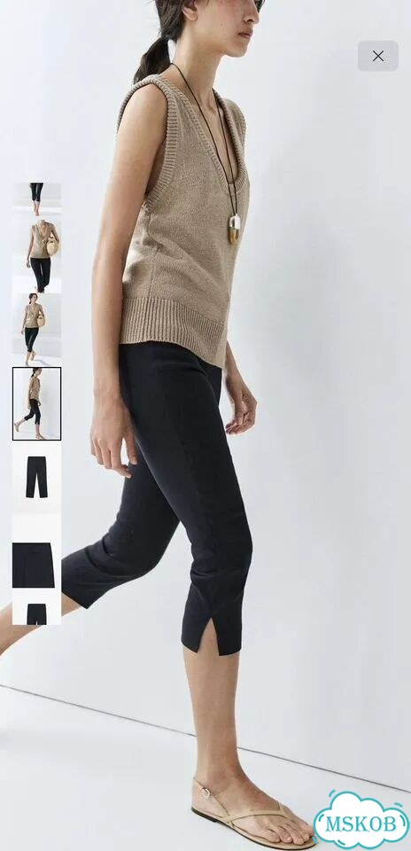 Брюки капри Massimo Dutti S фото 2