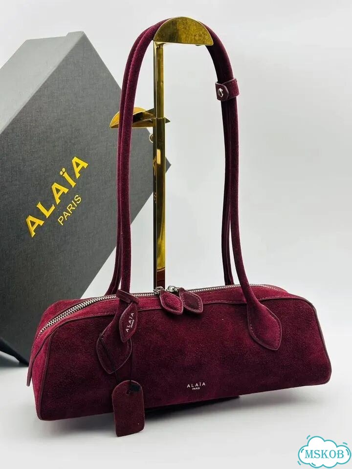 Alaia сумка замша 33см фото 1