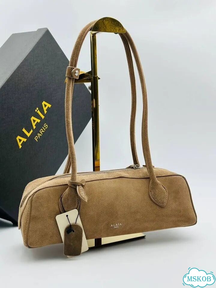Alaia сумка замша 33см фото 2