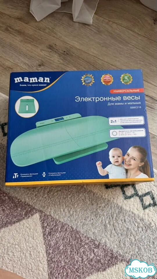 Детские весы для мамы и малыша фото 1