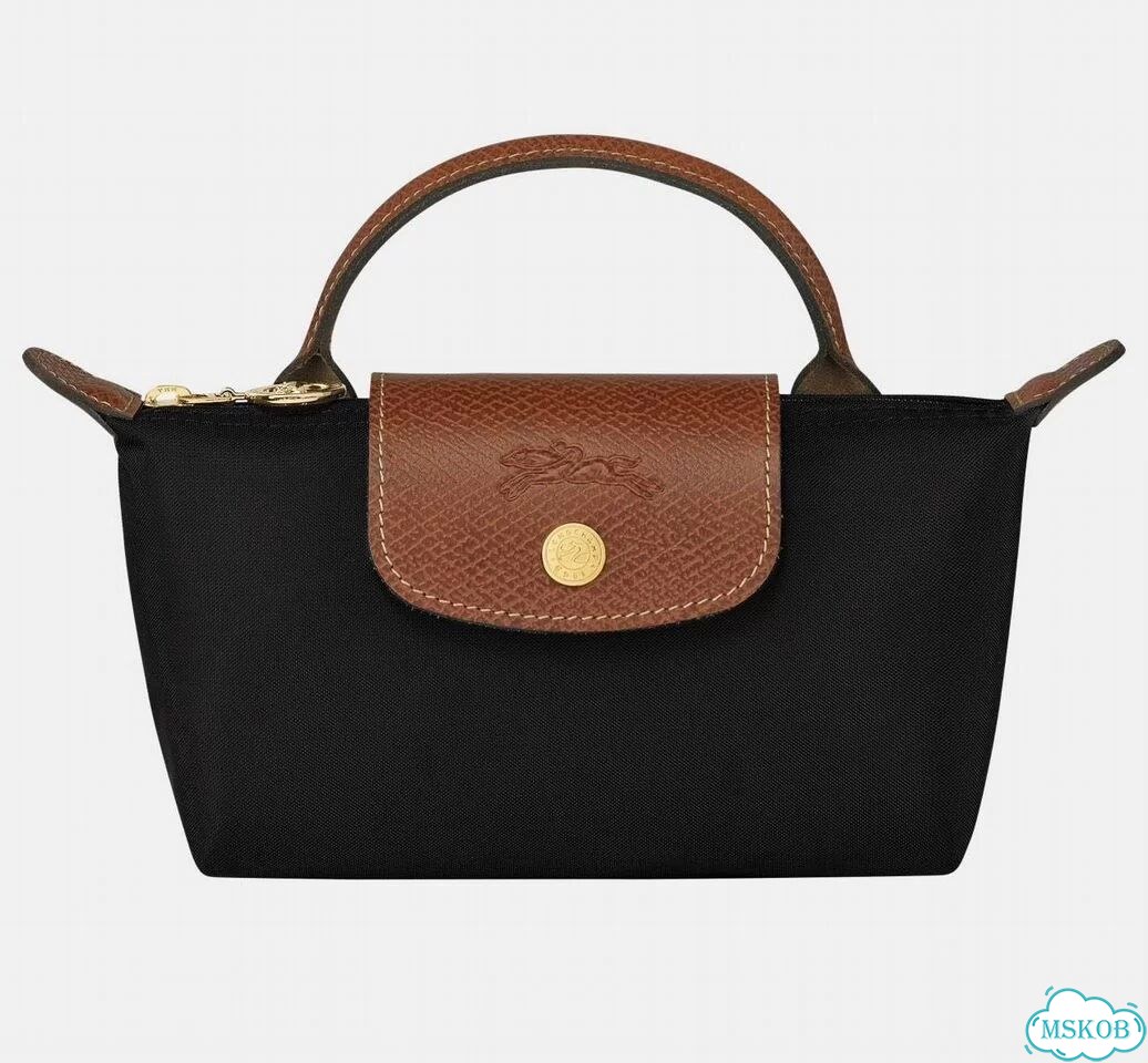 Мини сумка Longchamp Le Pliage noir оригинал фото 1