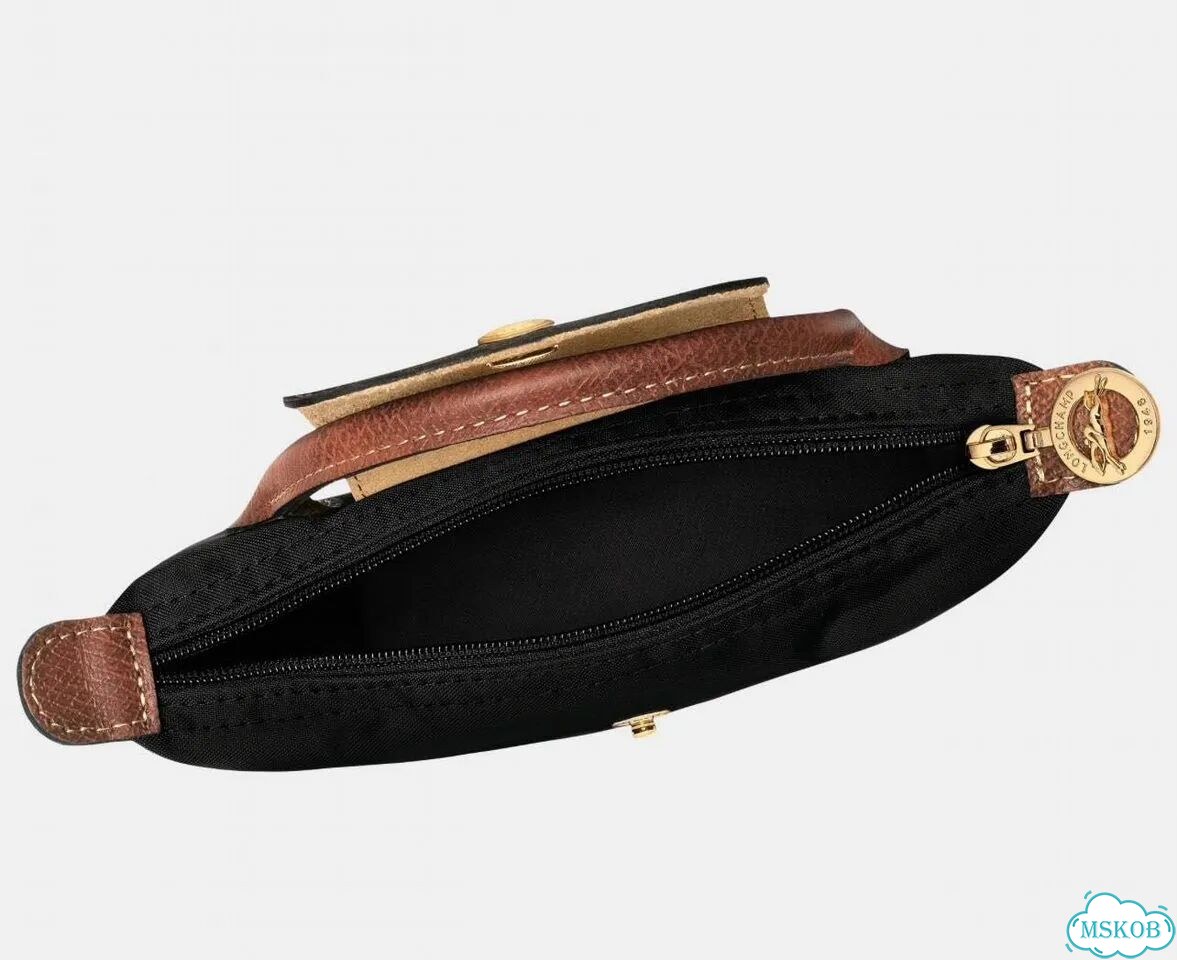 Мини сумка Longchamp Le Pliage noir оригинал фото 5