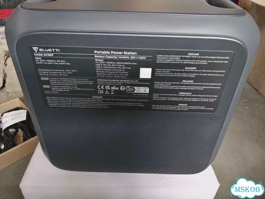 Зарядная станция bluetti AC180P фото 5