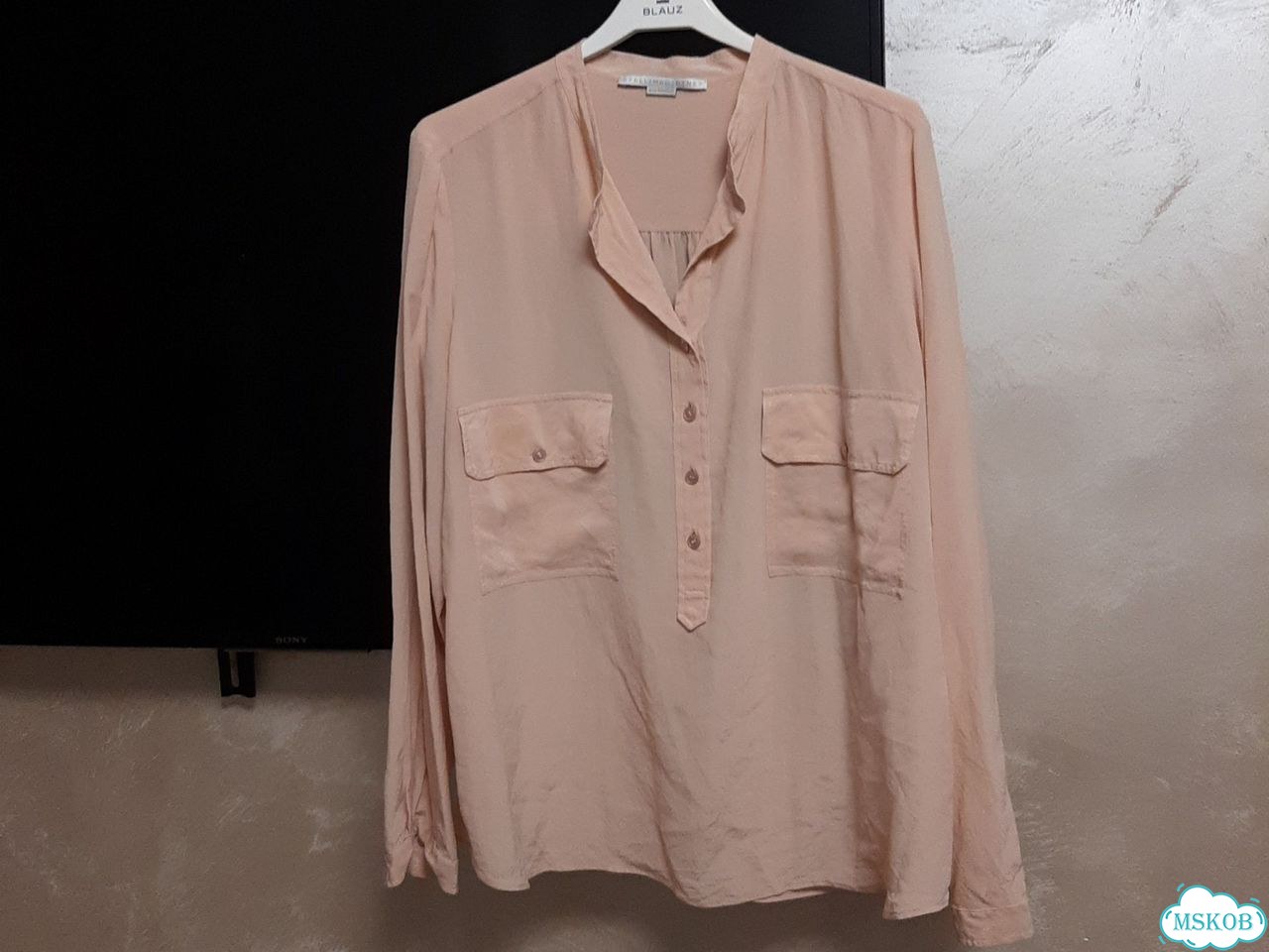 Блузка женская. 46.Stella McCartney шелк фото 1
