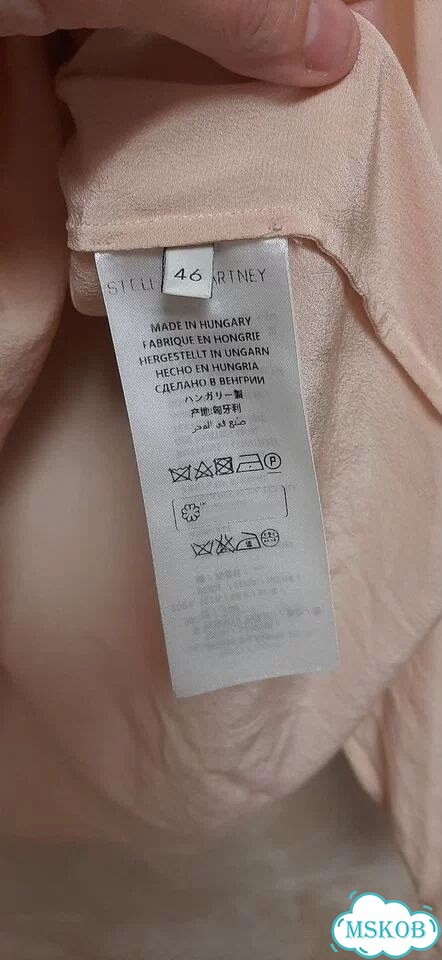 Блузка женская. 46.Stella McCartney шелк фото 5