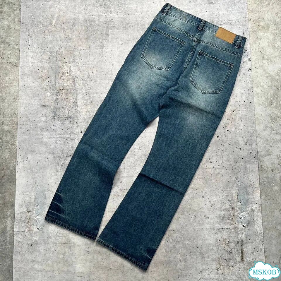 Blue Bootcut Faded Jeans diesel lgb balenciaga фото 2