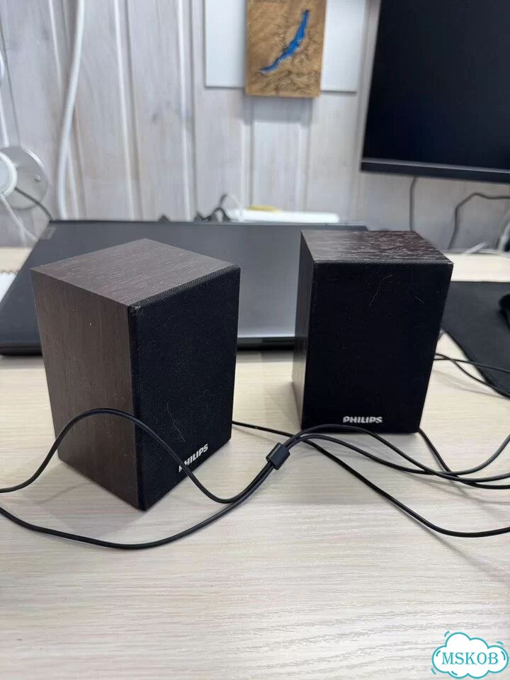 Компьютерные колонки портативные с питанием от USB фото 1