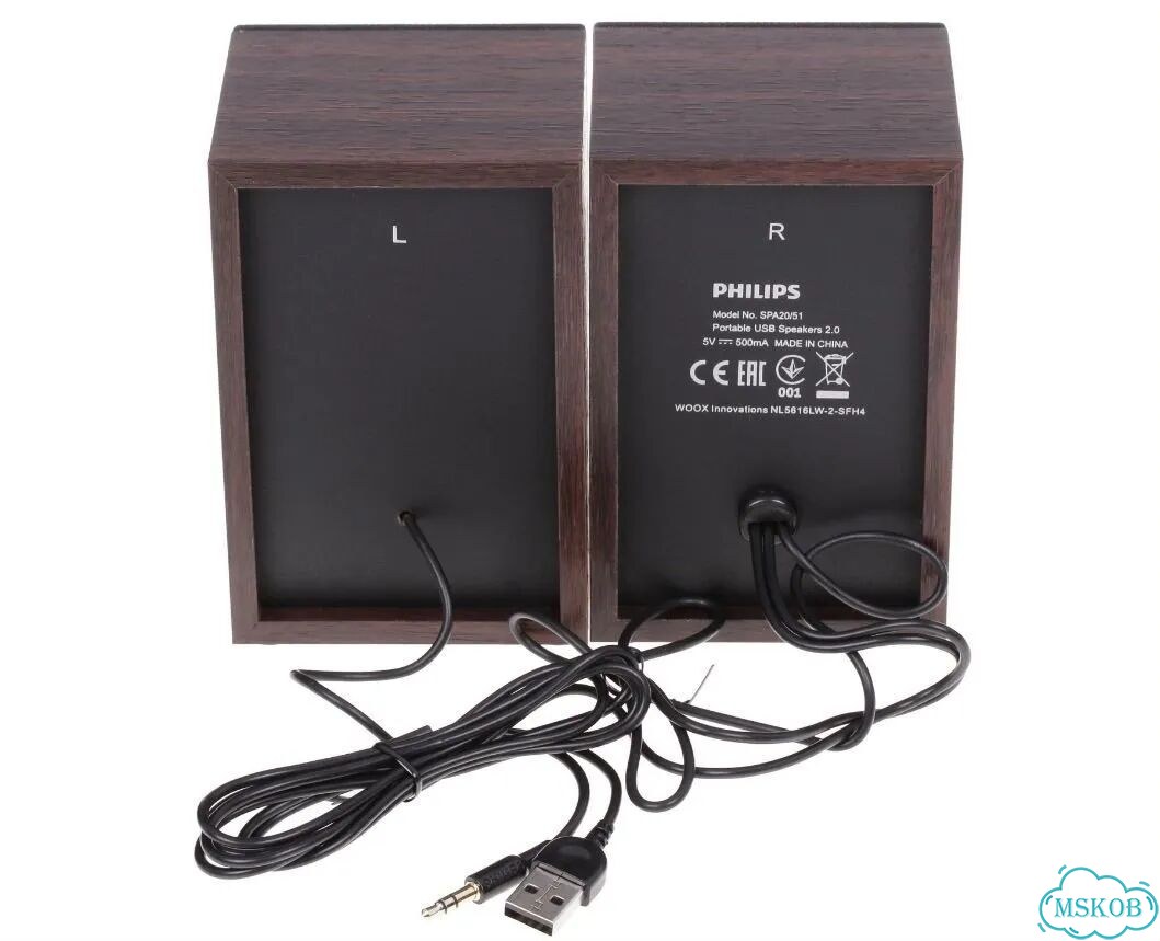 Компьютерные колонки портативные с питанием от USB фото 7