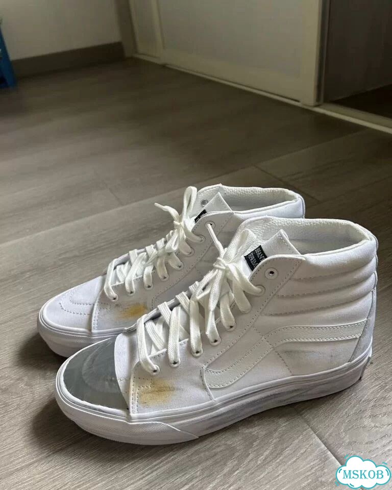 Кеды Enfants Riches Deprimes ERD x Vans Sk8 белые фото 7