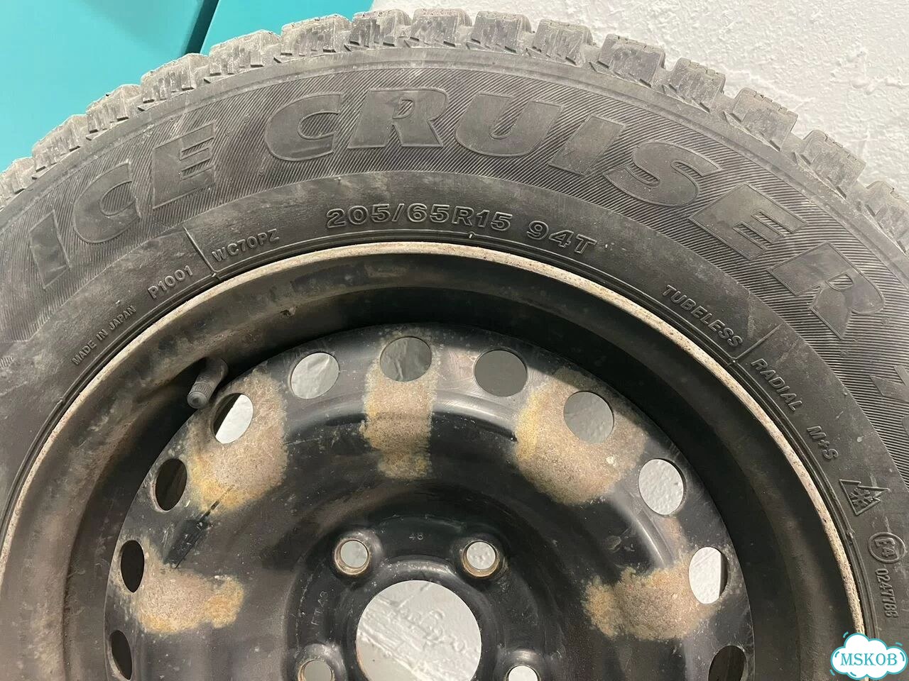 Зимние колеса 205/65R15 Bridgestone фото 4