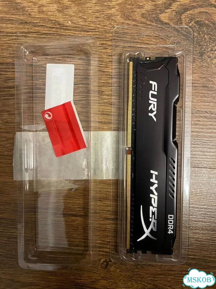 16GB (2x8) DDR4 HyperX Fury Заводская упаковка фото 1