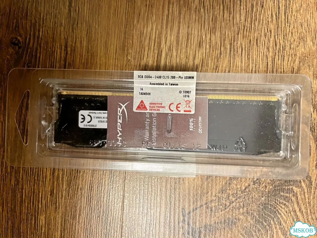 16GB (2x8) DDR4 HyperX Fury Заводская упаковка фото 3