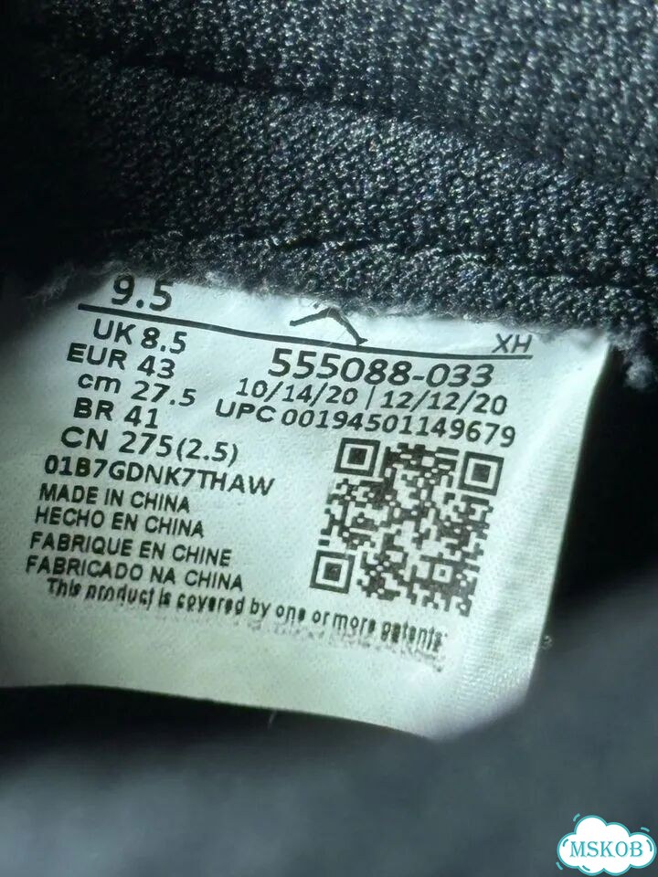 Кроссовки Nike Air Jordan 1 High og оригинал фото 9