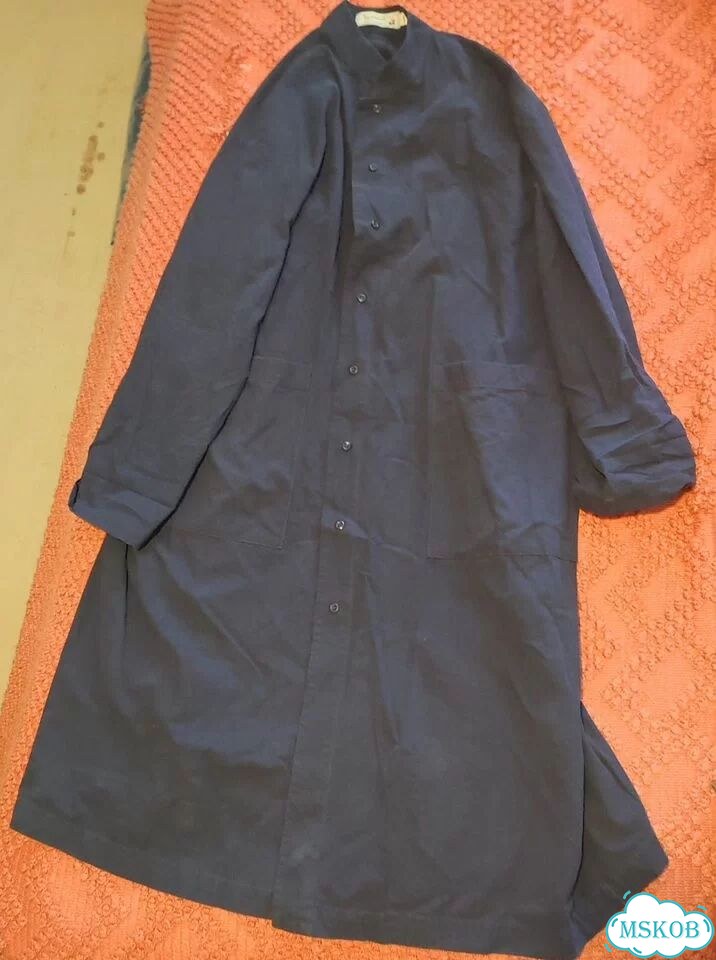 Платье Unique Fabric / Черешня one size синее фото 1