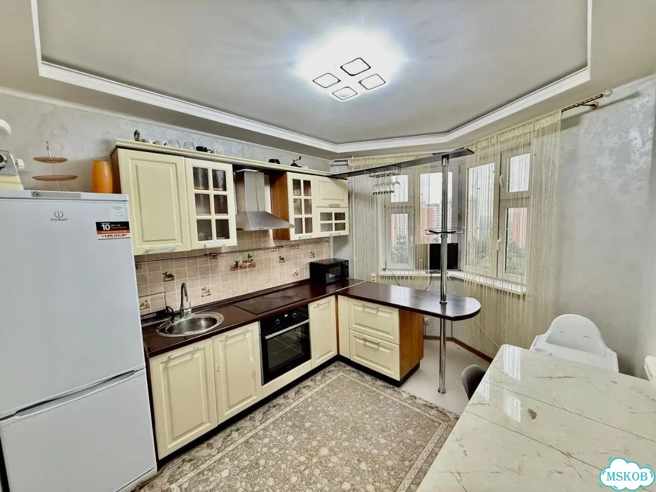 2-к. квартира, 52 м², 15/17 эт. фото 11