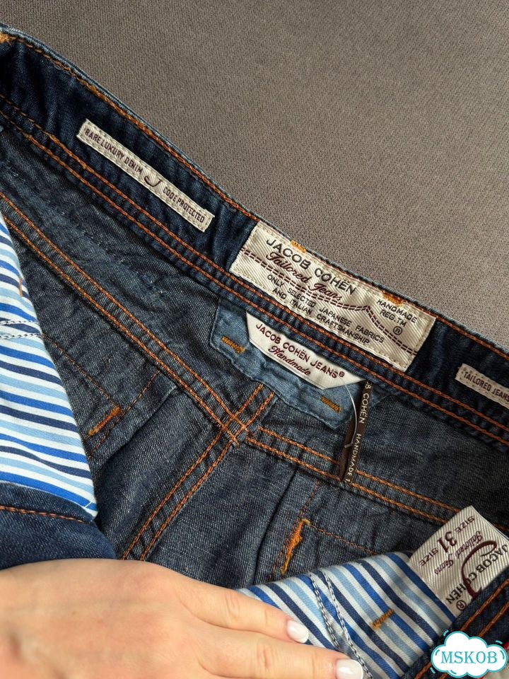 Джинсовые шорты Jacob Cohen оригинал фото 6