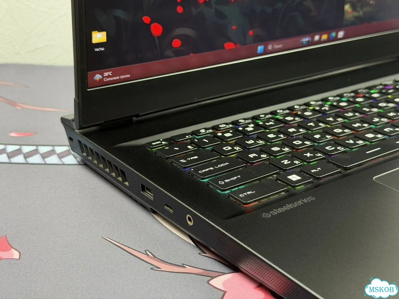 MSI Vector 17 3080Ti(16GB) i7-12800HX 2,5K фото 5