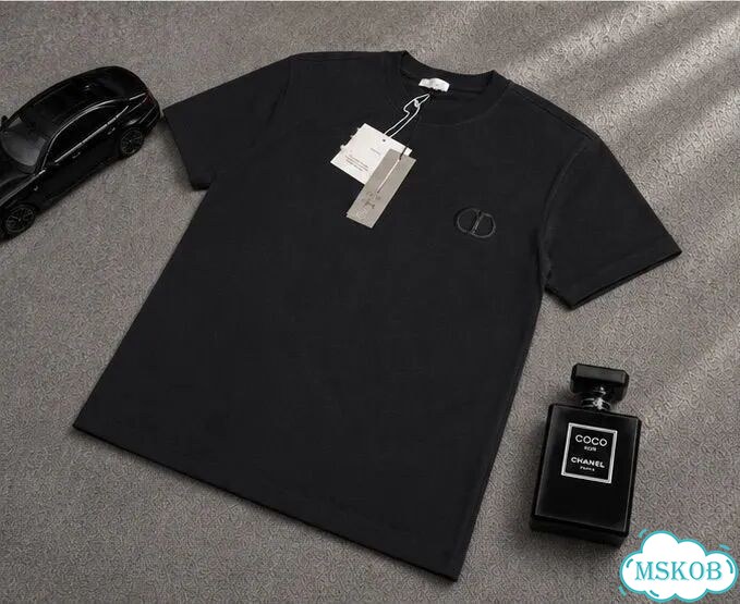 Футболка Dior black logo фото 8