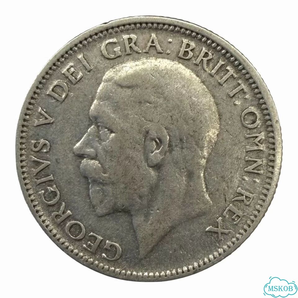 Монета 1 шиллинг 1928, Великобритания, Сер 0.500 фото 1