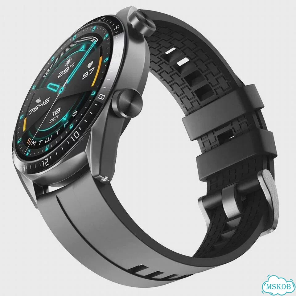 Ремешок Galaxy Watch 42mm, черный фото 3
