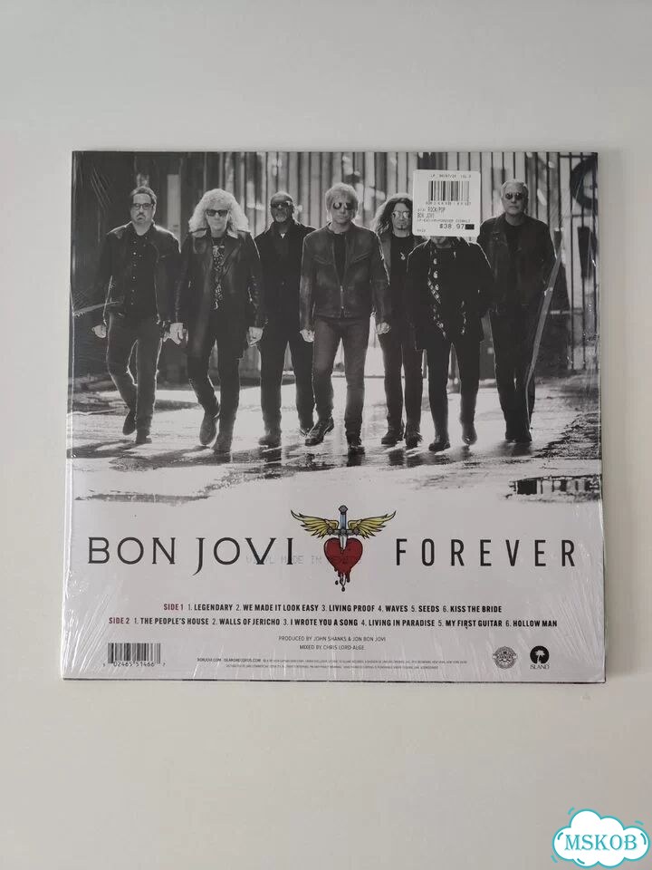 Виниловая пластинка Bon Jovi Forever LTD Color LP фото 2