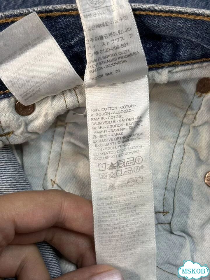 Джинсы 32X34 Levis 501 фото 8