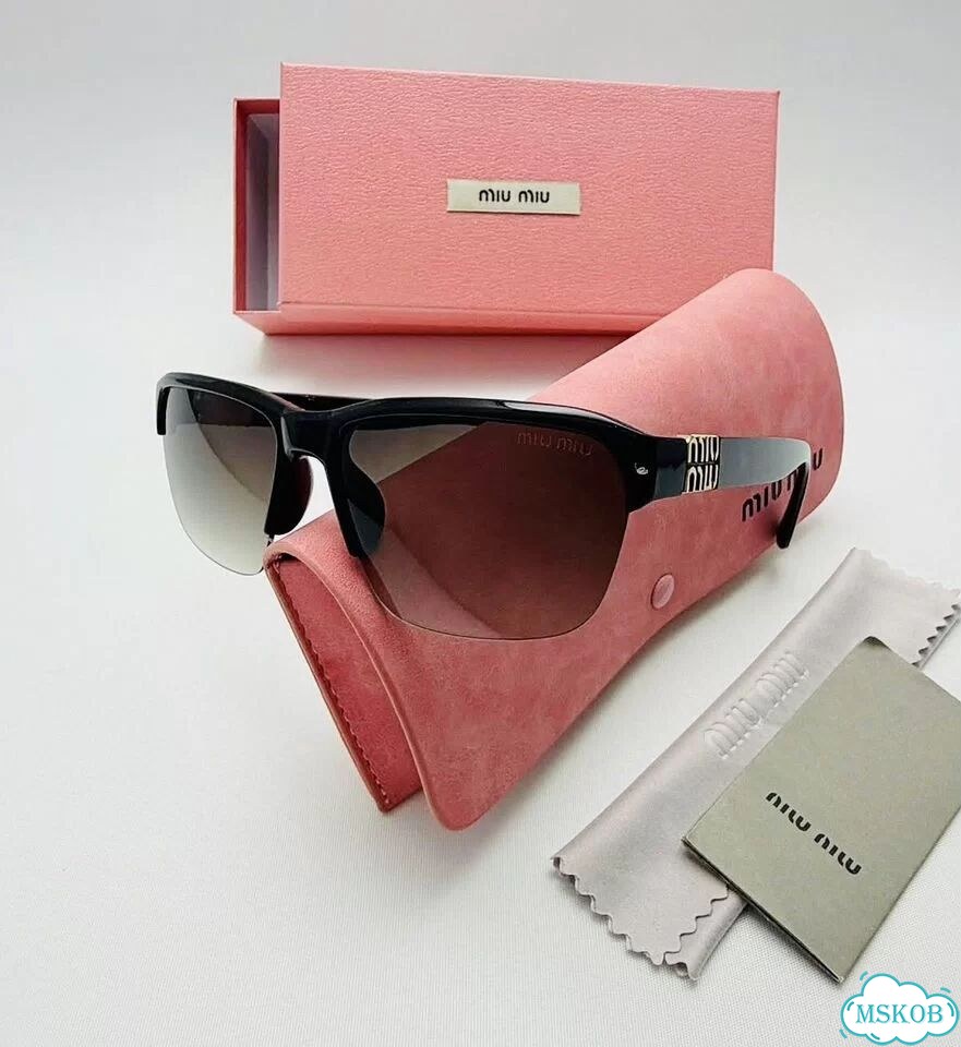 Солнцезащитные очки женские miu miu фото 6