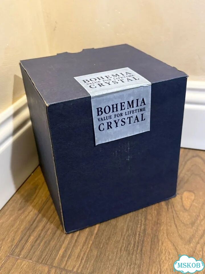 Хрустальная медовница Crystal Bohemia Чехия фото 9