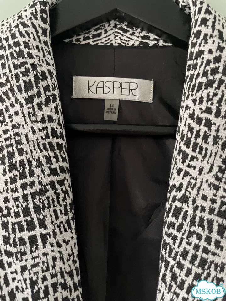 Жакет Kasper новый 50-52 с люрексом США фото 6