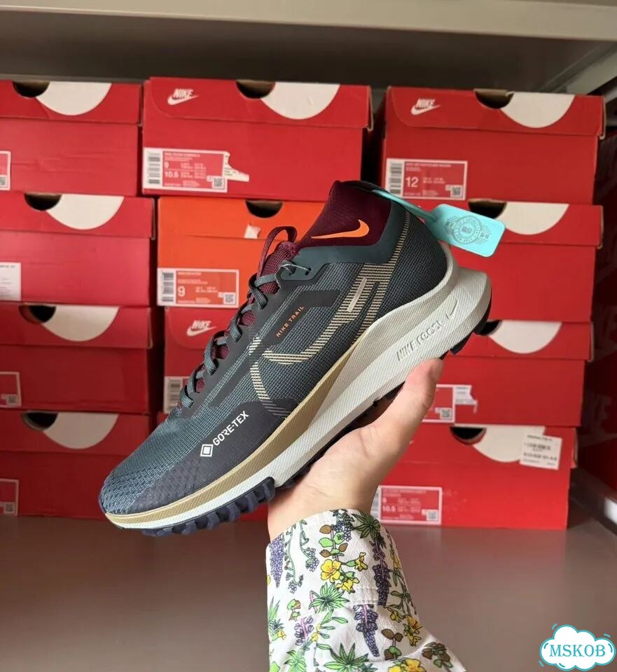 Nike React Pegasus Trail 4 Gore-Tex 'Deep Jungle' фото 1
