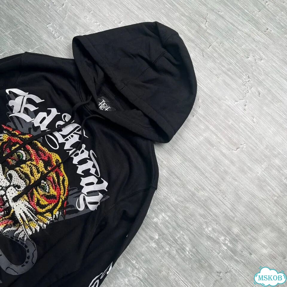 Худи Ed Hardy со стразами оригинал фото 3