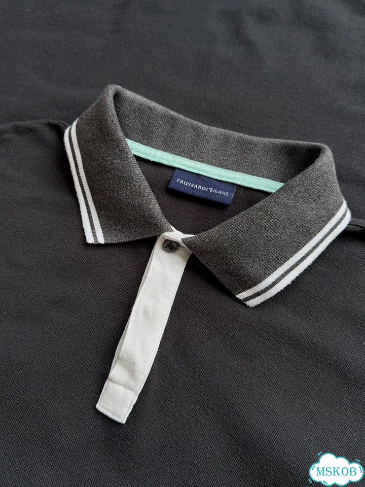 Trussardi Jeans Polo Vintage Pike cotton фото 1