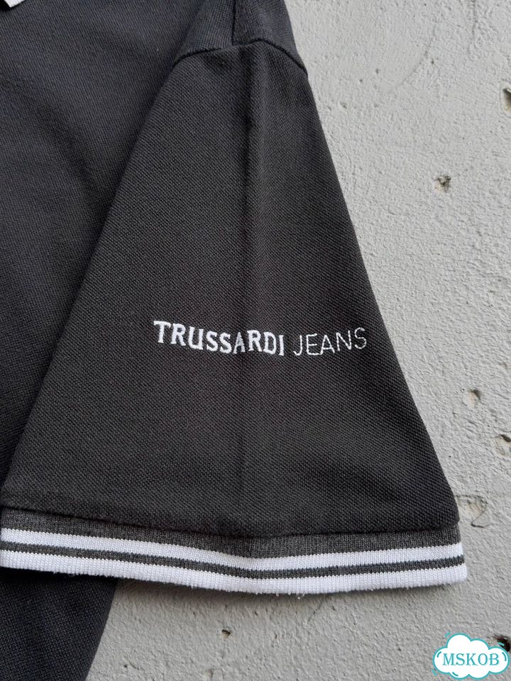 Trussardi Jeans Polo Vintage Pike cotton фото 3