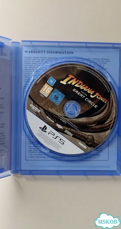 Indiana jones ps5 диск фото 2