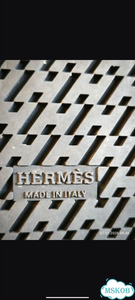 Шлепанцы Hermes крокодил фото 5