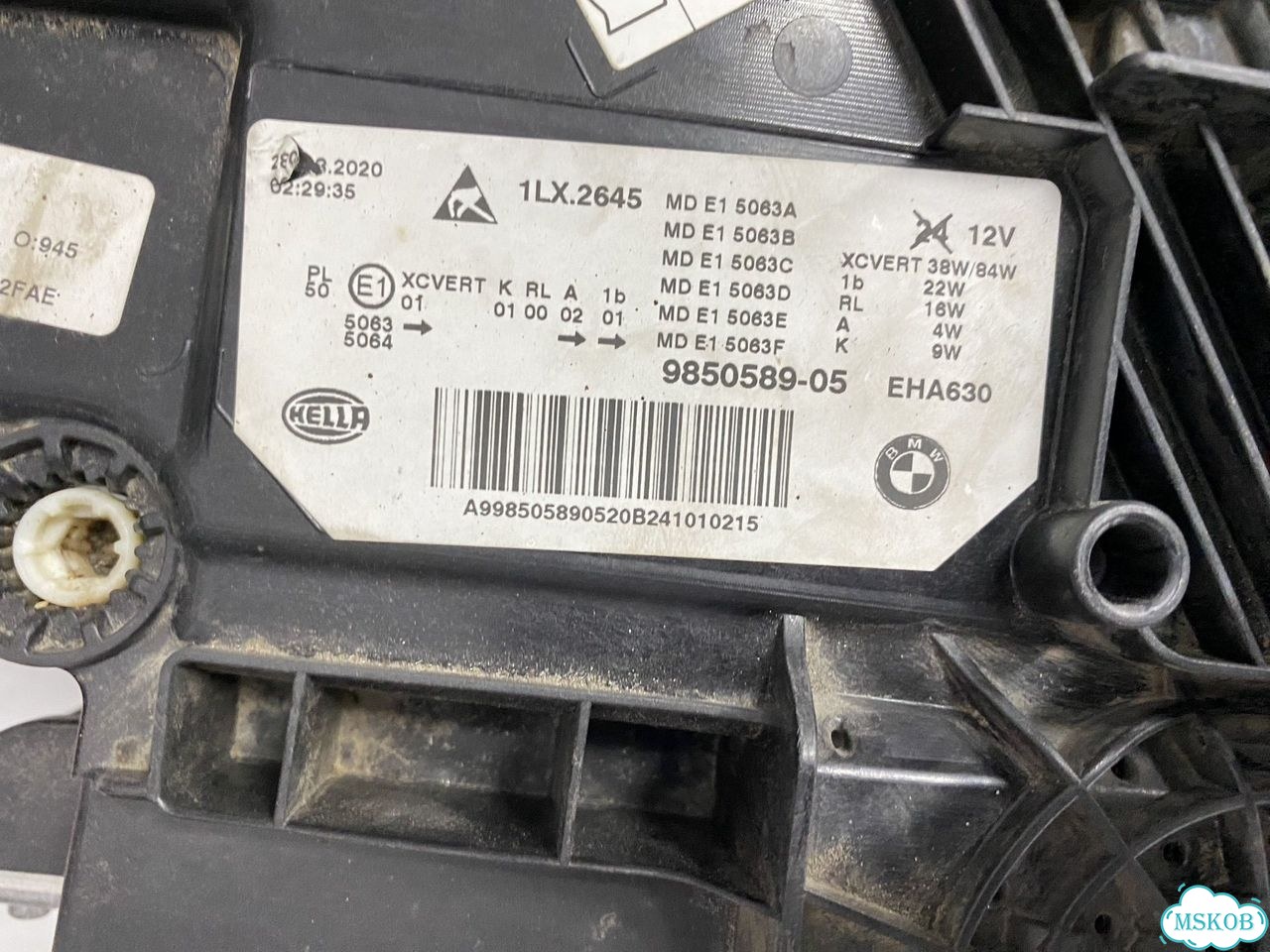 Лазерные фары BMW F90 G30 G31 RHD laser фото 8