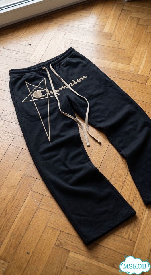 Брюки Rick Owens x Champion фото 2