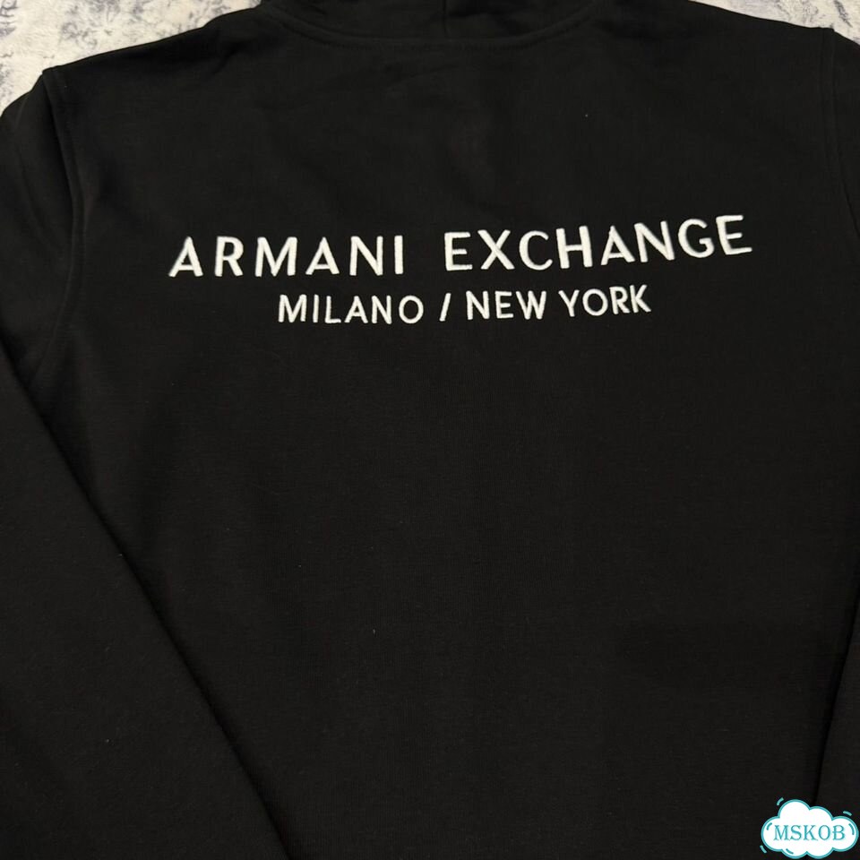 Зип худи Armani exchange milano new york фото 9