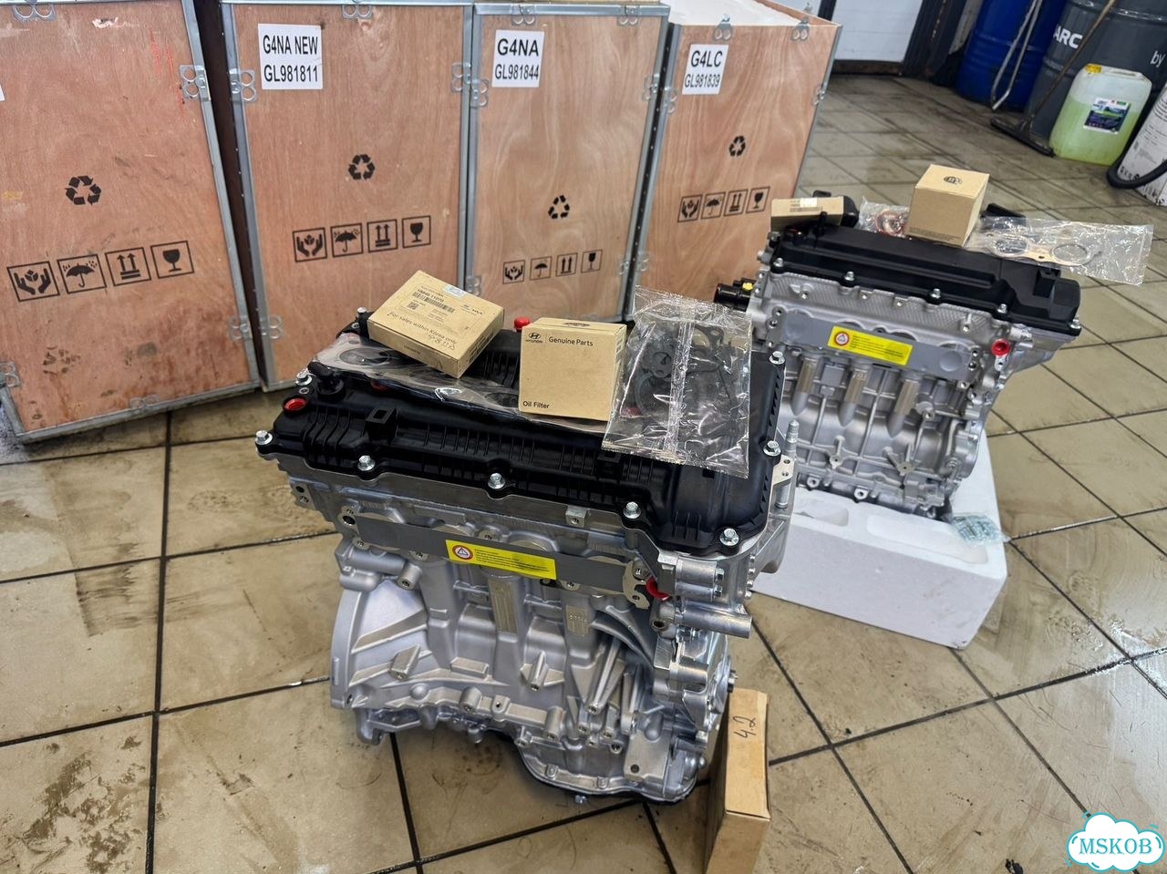 Двс G4LC 1.4 L для Kia Rio Hyundai i20 фото 1