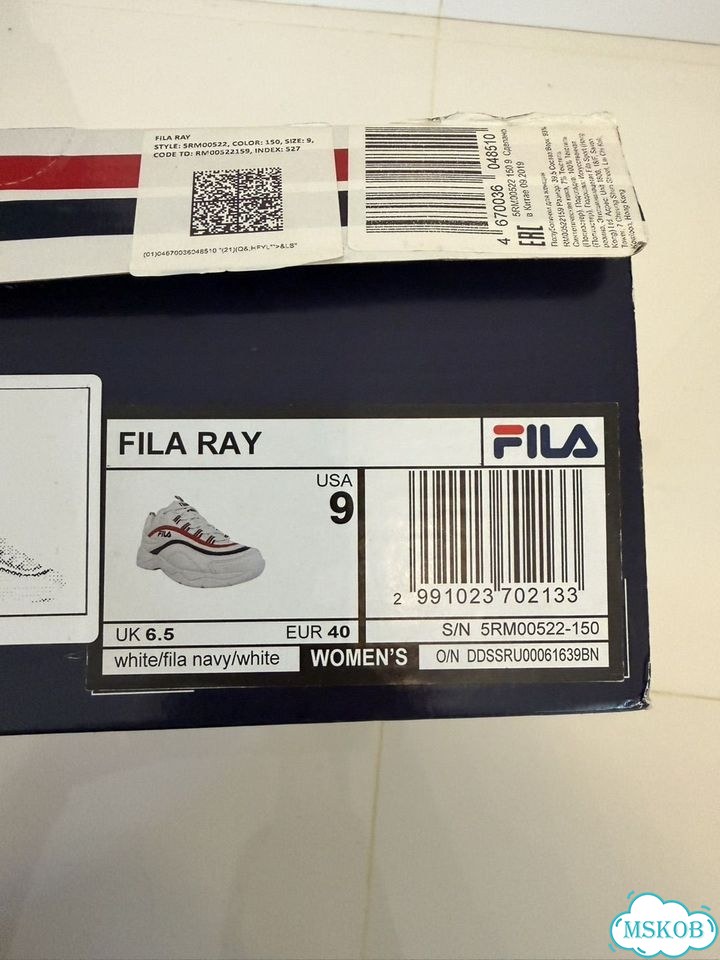 Кроссовки женские fila 40 фото 6